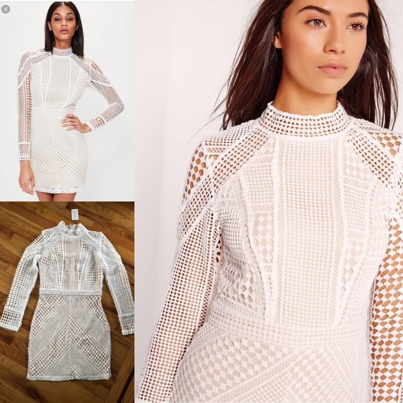 Missguided Dresses & Skirts - Missguided Bodycon White Dress- NEW